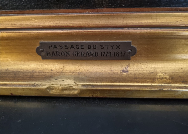 François Gérard (attributed), very large HST, late 18th century - early 19th century.