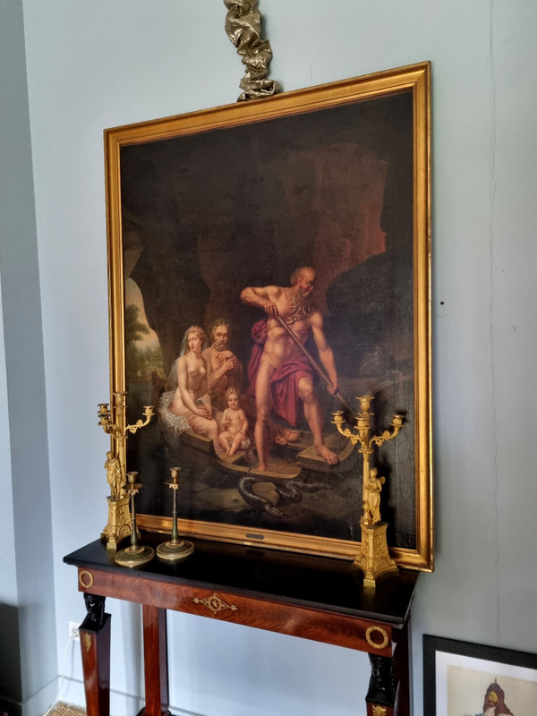 François Gérard (attributed), very large HST, late 18th century - early 19th century.