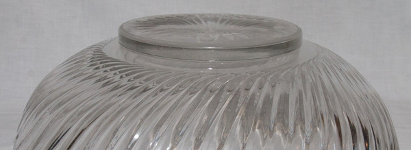  Large Baccarat Cup And Sterling Silver Late 19th Century