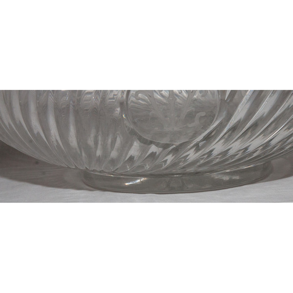  Large Baccarat Cup And Sterling Silver Late 19th Century