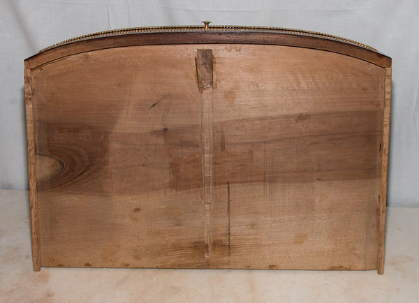 Halbmondkonsole aus Mahagoni, Louis XVI-Zeit