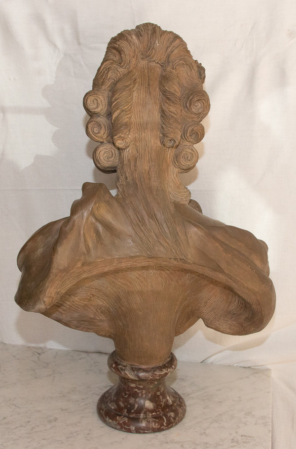 Busto in terracotta della contessa Du Barry, XIX secolo