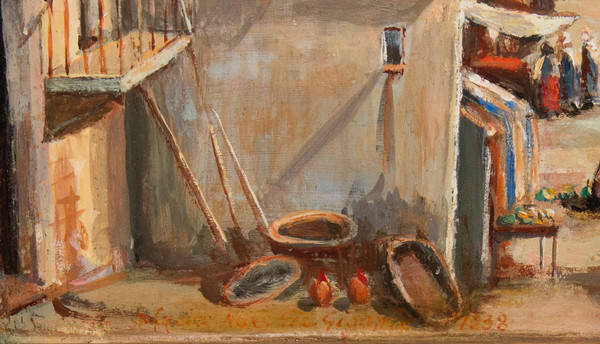 Napoli Borgo Santa Lucia Giacinto Gigante 1806-1876