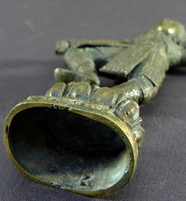 Thailand, Early 20th Century, Bronze Statuette Of Traditional Dancer.