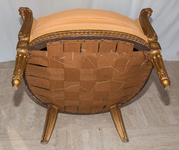 Grande Bergère Style Louis XVI Circa 1860