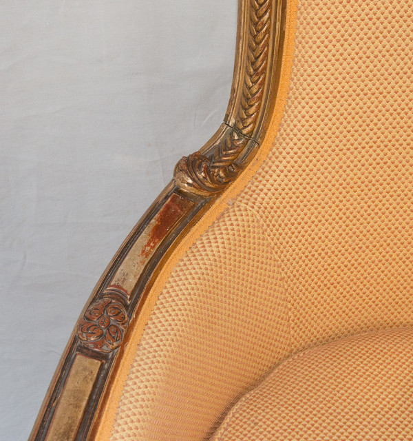 Grande Bergère Style Louis XVI Circa 1860