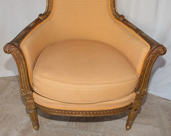 Grande Bergère Style Louis XVI Circa 1860