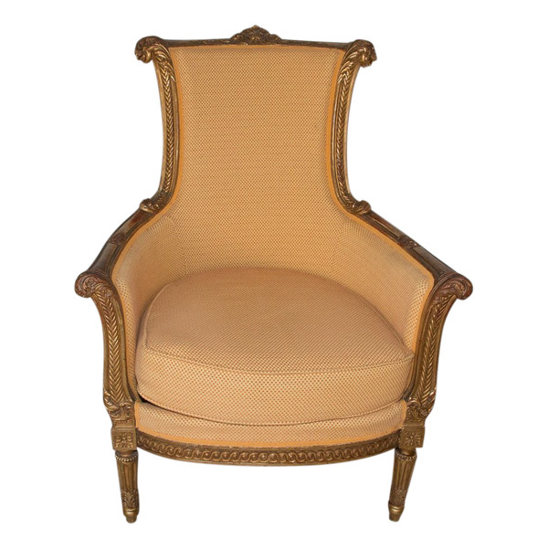 Grande Bergère Style Louis XVI Circa 1860