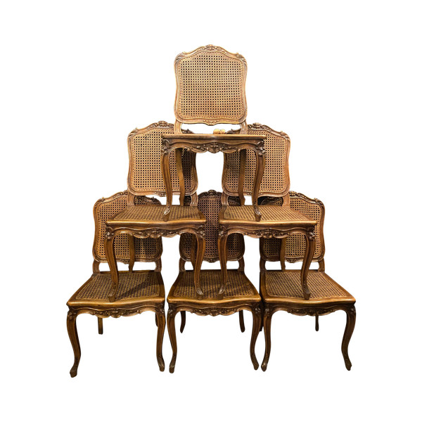 Series of six crates