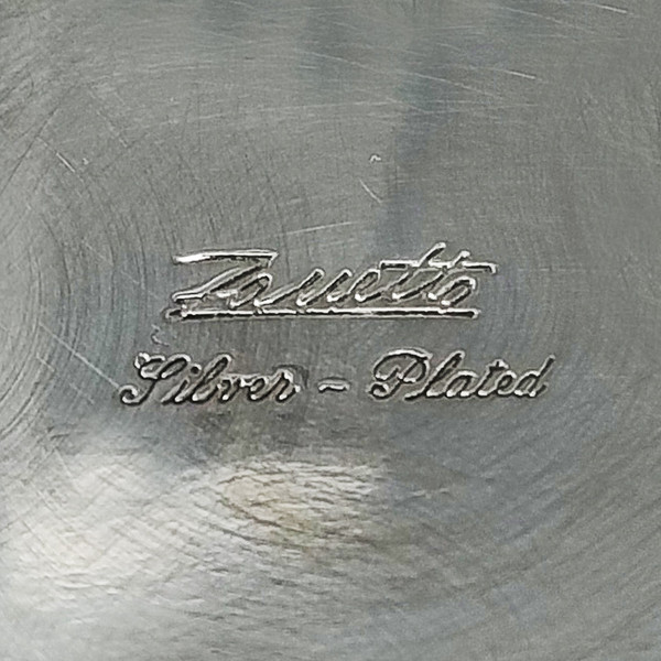 Splendido shaker per cocktail degli anni '60 placcato in argento di Zanetta. Fatto in Italia