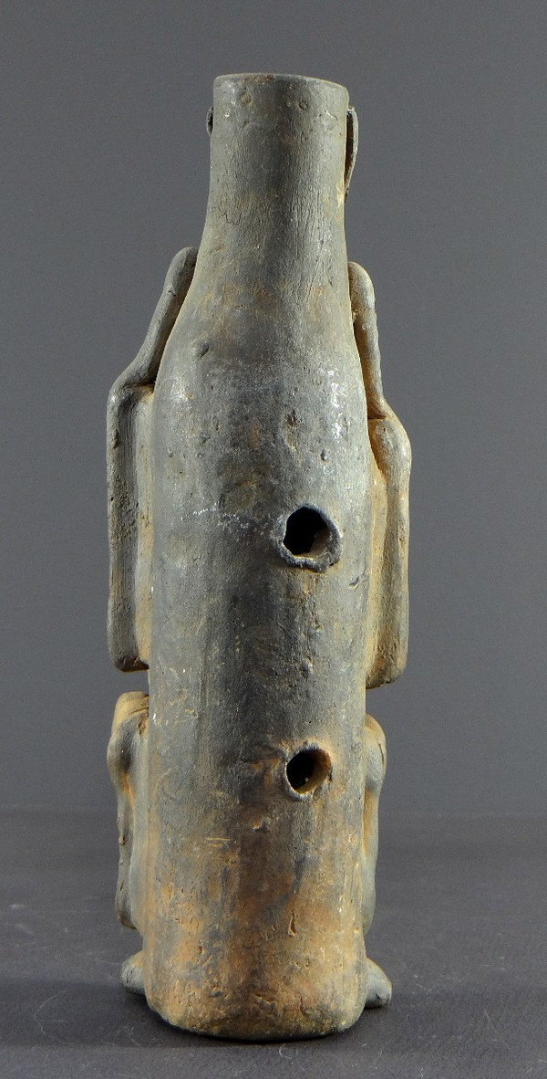 Peru, 1930s/1950s, terracotta statuette in the spirit of pre-Columbian creations.
