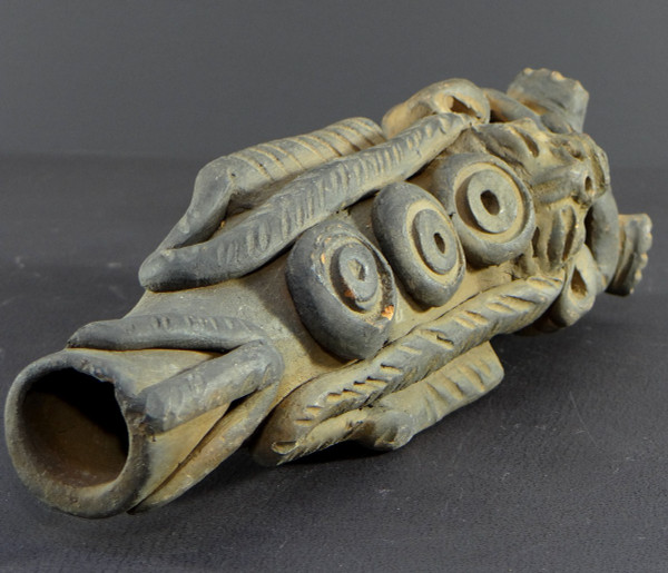 Peru, 1930s/1950s, terracotta statuette in the spirit of pre-Columbian creations.