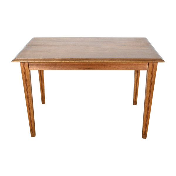 6 Blond Mahogany Cutlery Table - 1940