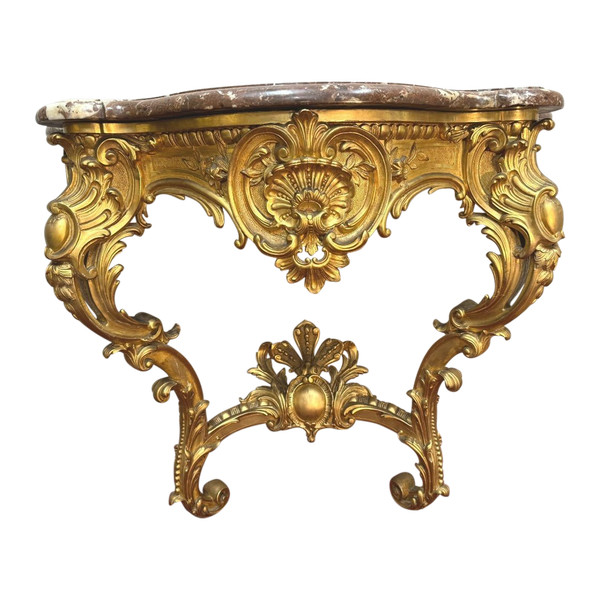 WALL CONSOLE NAPOLEON III PERIOD