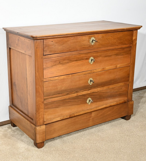 Commode Écritoire en Noyer, époque Restauration – 1ère Partie XIXe
