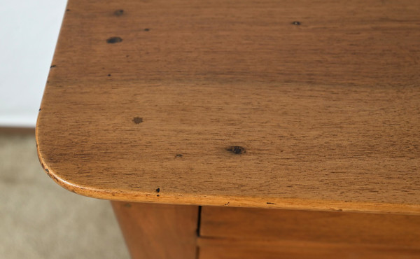 Commode Écritoire en Noyer, époque Restauration – 1ère Partie XIXe