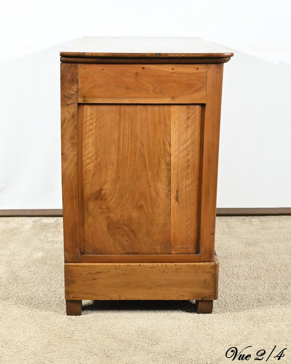 Commode Écritoire en Noyer, époque Restauration – 1ère Partie XIXe