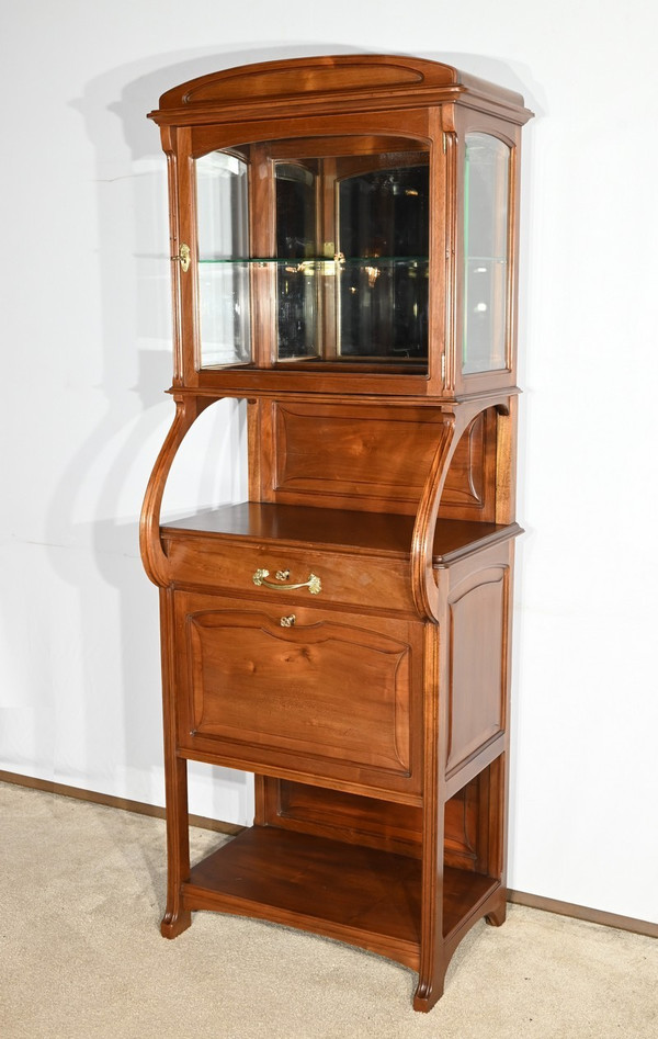 Meuble Bar en Acajou, attribué à la Maison E.Diot, Art Nouveau - 1900