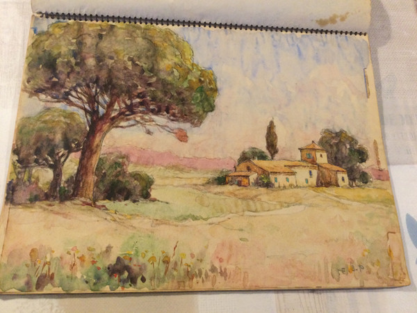Notebook of 63 drawings André BERONNEAU
