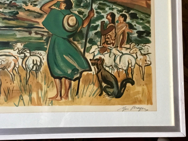 Lithography by Yves Brayer