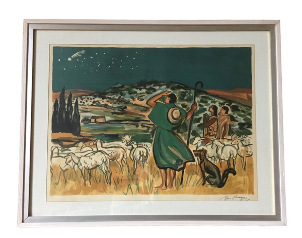 Lithography by Yves Brayer