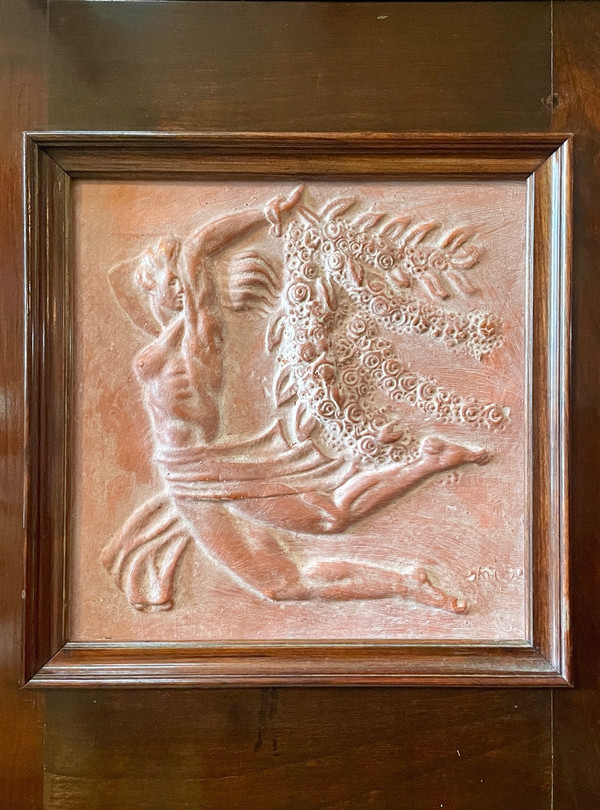 Buffet Art Déco à l’allégorie des Quatre Saisons, XXe siècle 