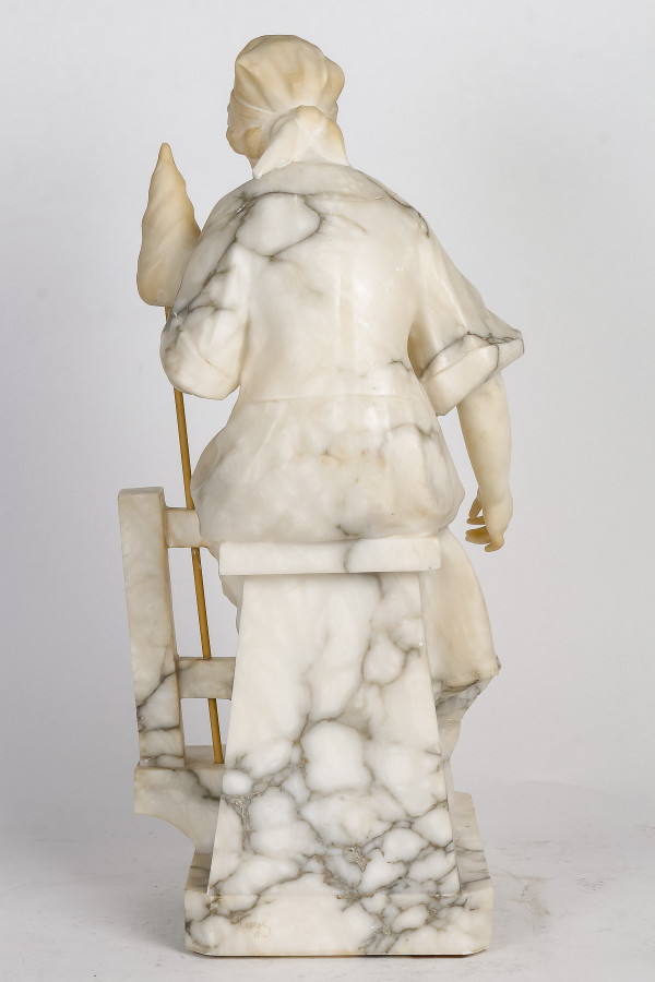 Marmorskulptur Guglielmo Pugi