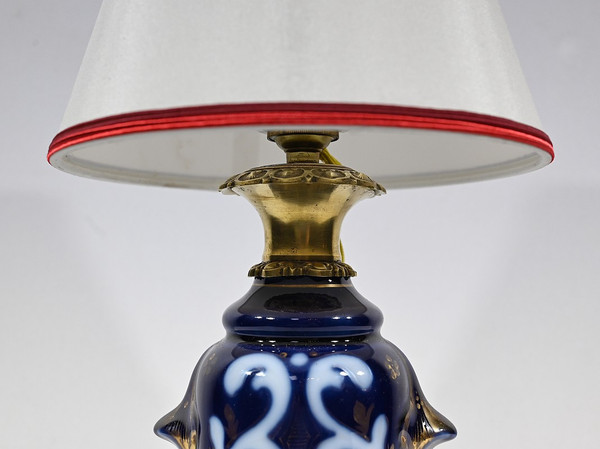 Lampada in porcellana di Sèvres - Fine XIX secolo