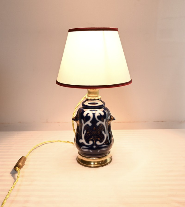 Lampada in porcellana di Sèvres - Fine XIX secolo