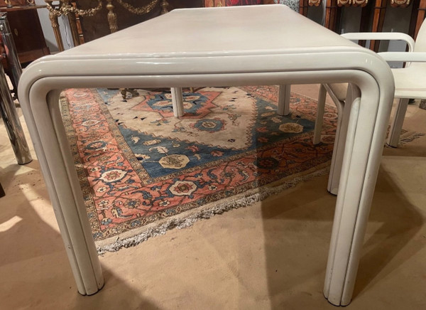 Großer Schreibtisch Aus Dem Knoll-Haus Mit Seinem Sessel