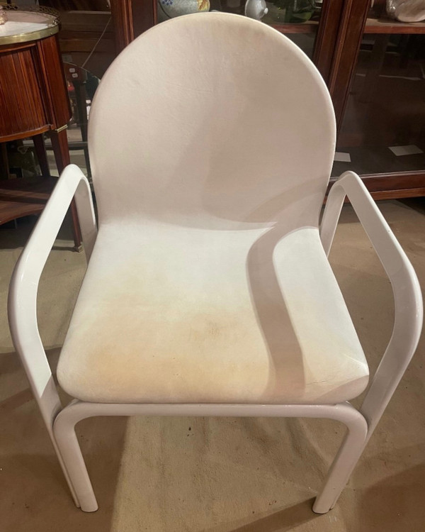Großer Schreibtisch Aus Dem Knoll-Haus Mit Seinem Sessel