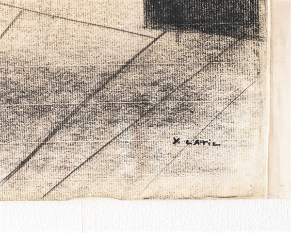  Yvonne Latil Dessin La Chaise