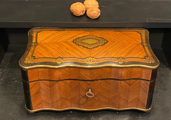 Napoleon III tea caddy