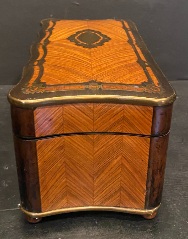 Napoleon III tea caddy