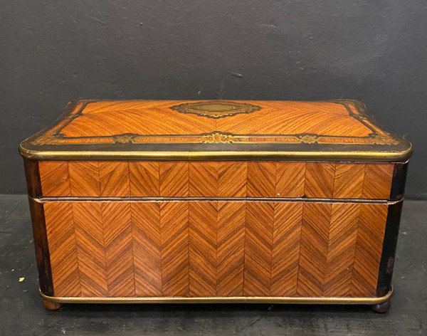 Napoleon III tea caddy