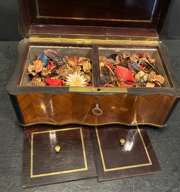 Napoleon III tea caddy