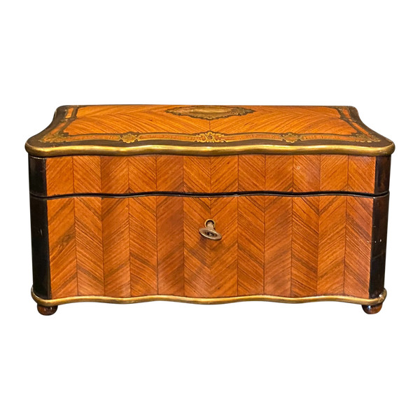 Napoleon III tea caddy