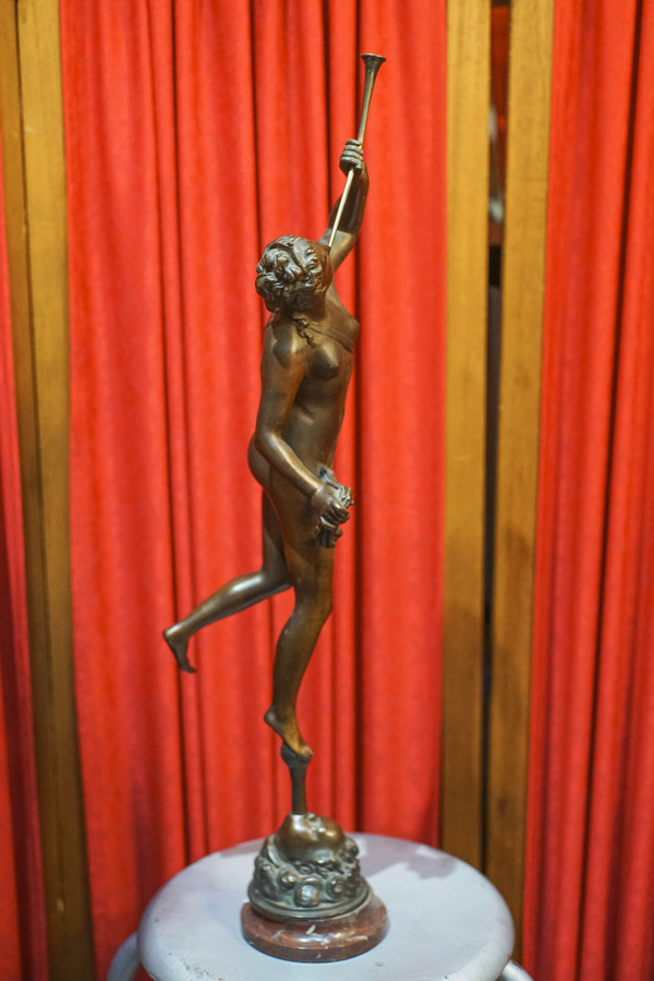 Jean Baptiste de BOULOGNE, dopo Houdon. Bronzo
