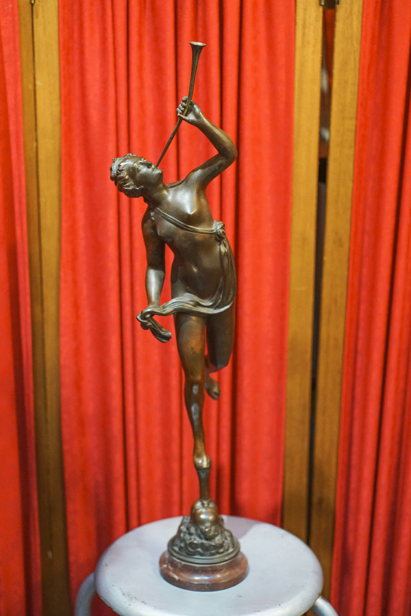 Jean Baptiste de BOULOGNE, dopo Houdon. Bronzo