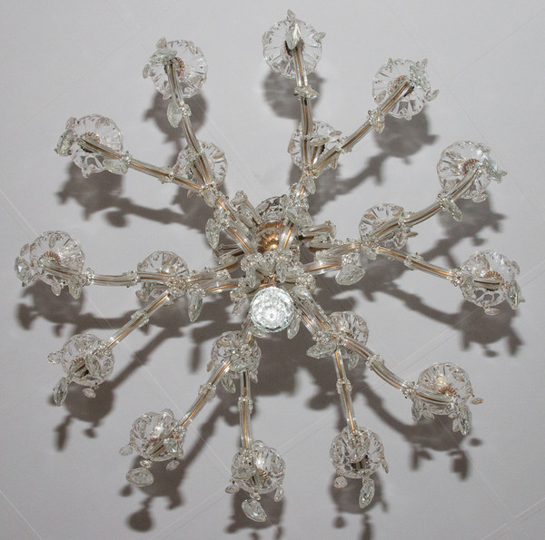 Marie-Thèrese Chandelier In Bohemian Crystal 1950s