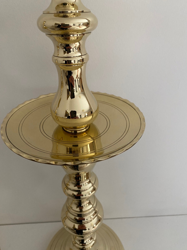 Pair of ormolu torches (19th century)