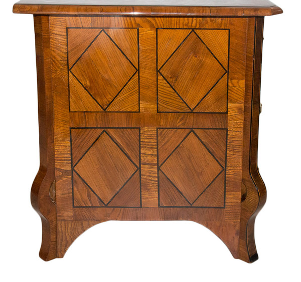 Commode Mazarine En Marqueterie Époque Louis XIV 
