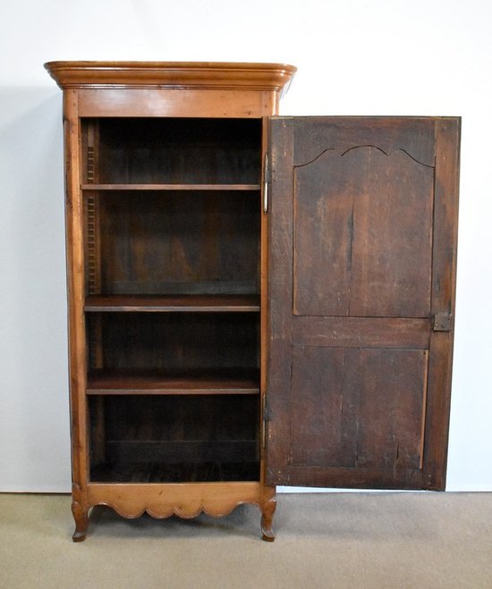  Bonnetière en Merisier massif, style Louis XV - Début XIXe 