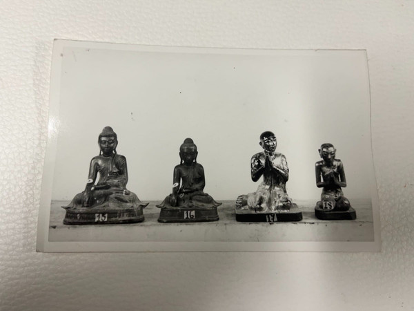 Buddha Shakyamuni in bronzo birmano, XIX secolo.