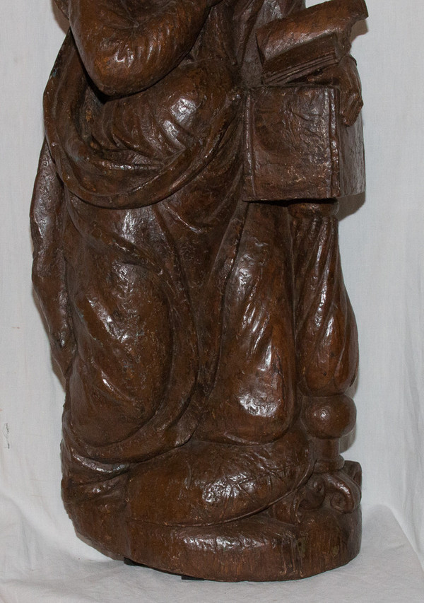 Maria Maddalena in noce Epoca XVII Secolo