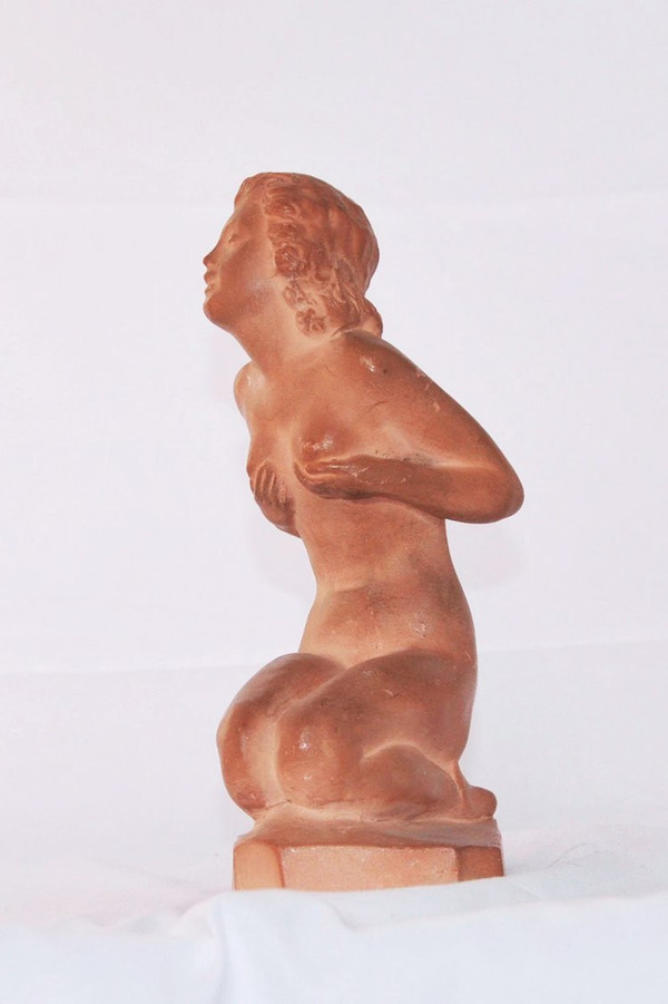 DONNA SEDUTA, Art Deco Terracotta