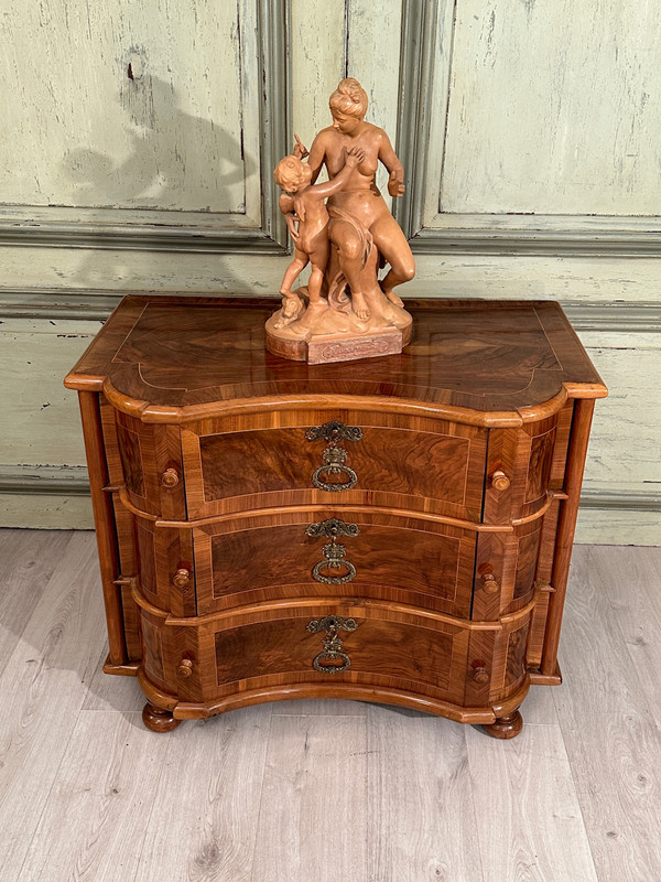 Commode Dite Baroque d'Epoque XVIIIème Vers 1770