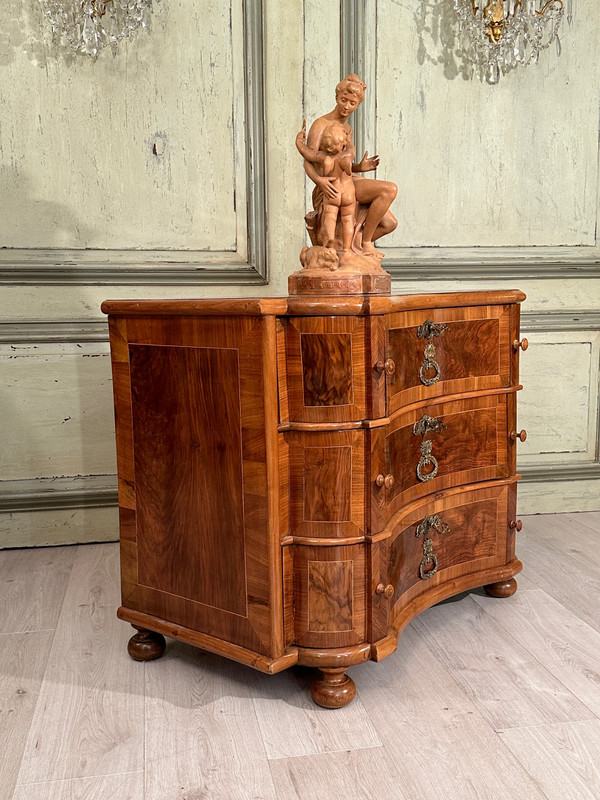 Commode Dite Baroque d'Epoque XVIIIème Vers 1770
