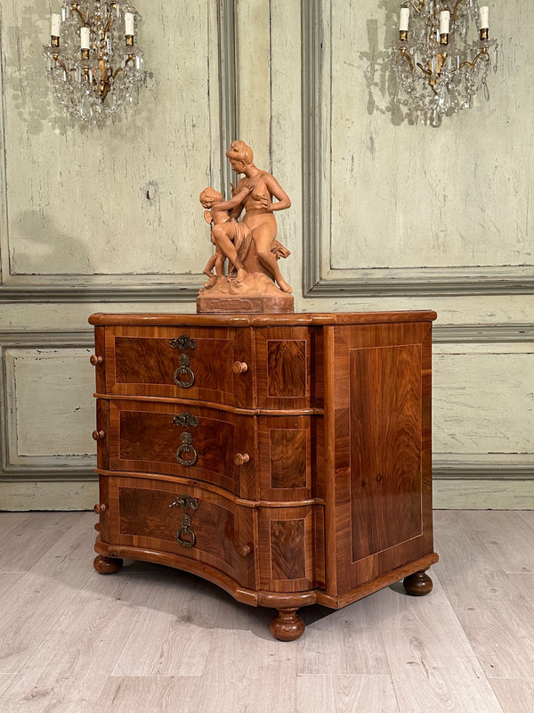 Commode Dite Baroque d'Epoque XVIIIème Vers 1770