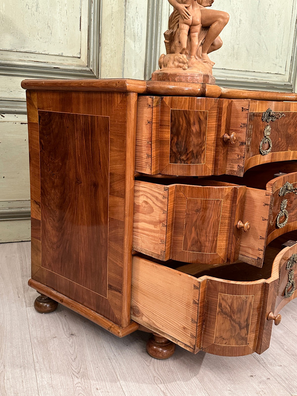 Commode Dite Baroque d'Epoque XVIIIème Vers 1770